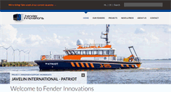 Desktop Screenshot of fenderinnovations.nl